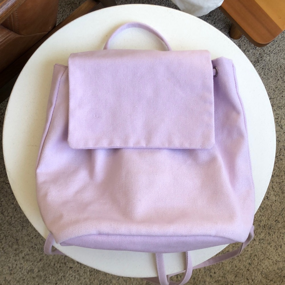 Baggu Canvas Mini Backpack in Lavender